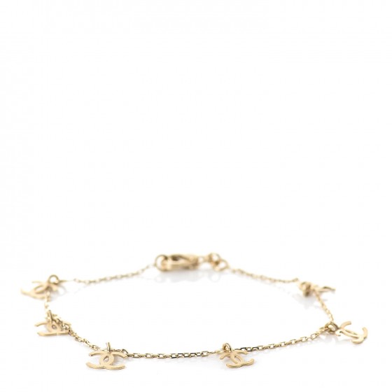 Chanel Luxury 18K Gold Plated Anklets